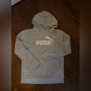 Puma kids Gray Hoodie Sweater